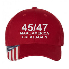 45/47 Make America Great Again Premium Embroidered Hat