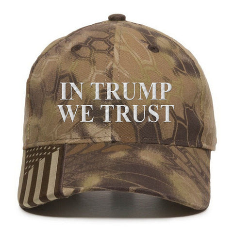 In TRUMP We Trust Embroidery Hat
