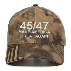45/47 Make America Great Again Premium Embroidered Hat