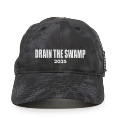 Drain The Swamp 2025 Premium Embroidered Hat
