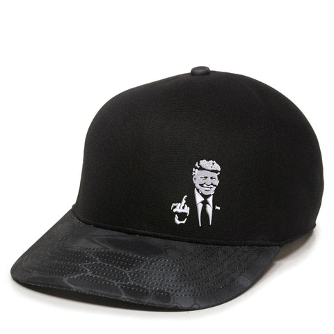 Donald Trump 2024 Middle Finger Embroidery Hat
