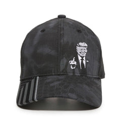 Donald Trump 2024 Middle Finger Embroidery Hat