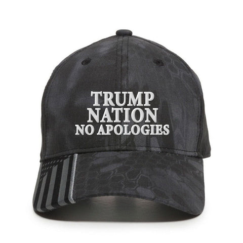 Trump Nation No Apologies Premium Embroidery Hat