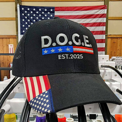 D.O.G.E Est.2025 Premium Embroidery Hat
