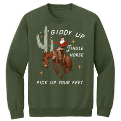 Pick Up Your Feet Premium Printed Crewneck Sweatshirt (OSM)