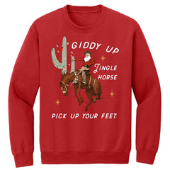 Pick Up Your Feet Premium Printed Crewneck Sweatshirt (OSM)