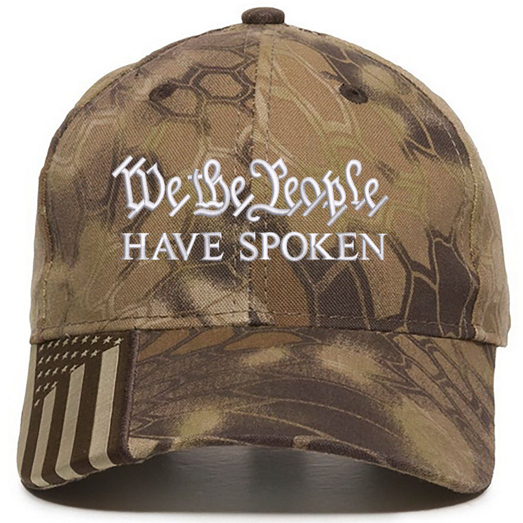 We The People Have Spoken Premium Embroidery Hat