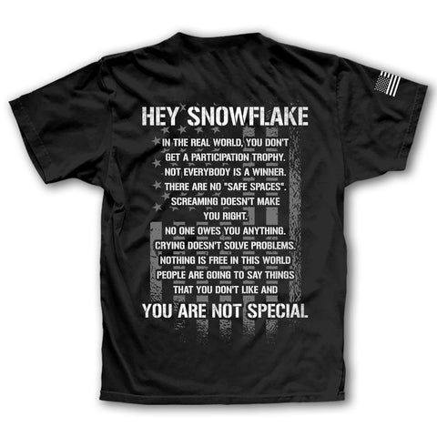 Hey SnowFlake Patriotic Conservative Classic T-Shirt (OSSLN)