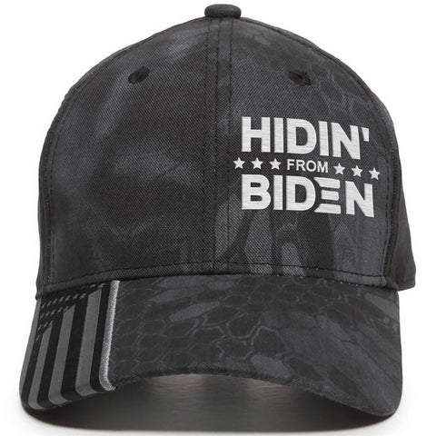 Hidin From Biden Premium Classic Embroidery Hat (MRH9)