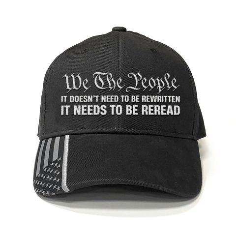 It Needs To Be Reread Conservative Premium Classic Embroidered Hat (OSNN)