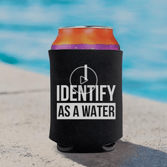 I Identify As A Water Beer Can Cooler Beer Holder1