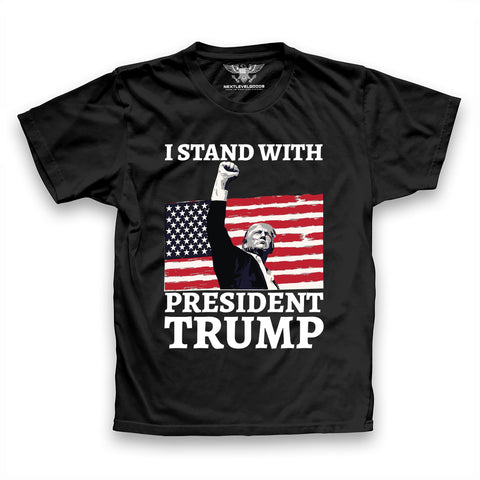 I Stand With President Trump Premium Classic T-Shirt