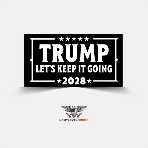 Let`s Keep It Going 2028 Sticker