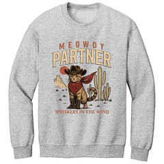 Meowdy Partner Premium Printed Crewneck Sweatshirt (OSM)
