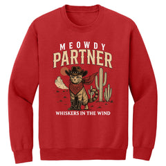Meowdy Partner Premium Printed Crewneck Sweatshirt (OSM)