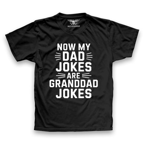 Now My Dad Jokes Premium T-Shirt