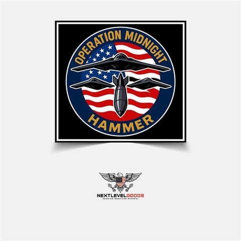 Operation Midnight Hammer Sticker