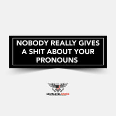 Pronouns Sticker (LOF)