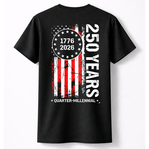 250 Years 1776-2026 T-Shirt (AM26)