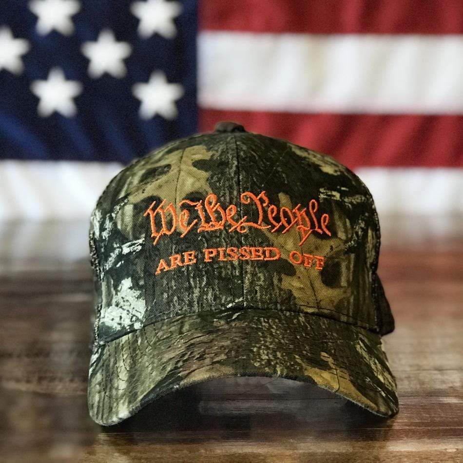 We The People Are Pissed Off Real Tree Hat