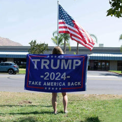 Donald Trump Flag Take America Back