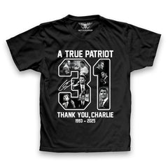 A True Patriot 31 Thank You, Charlie Premium T-Shirt (SBL)