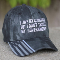 I Love My Country Kryptek Hat