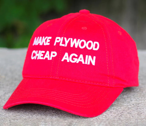 Make Plywood Cheap Again Hat (BFD)