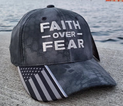 Faith Over Fear Kryptek Hat