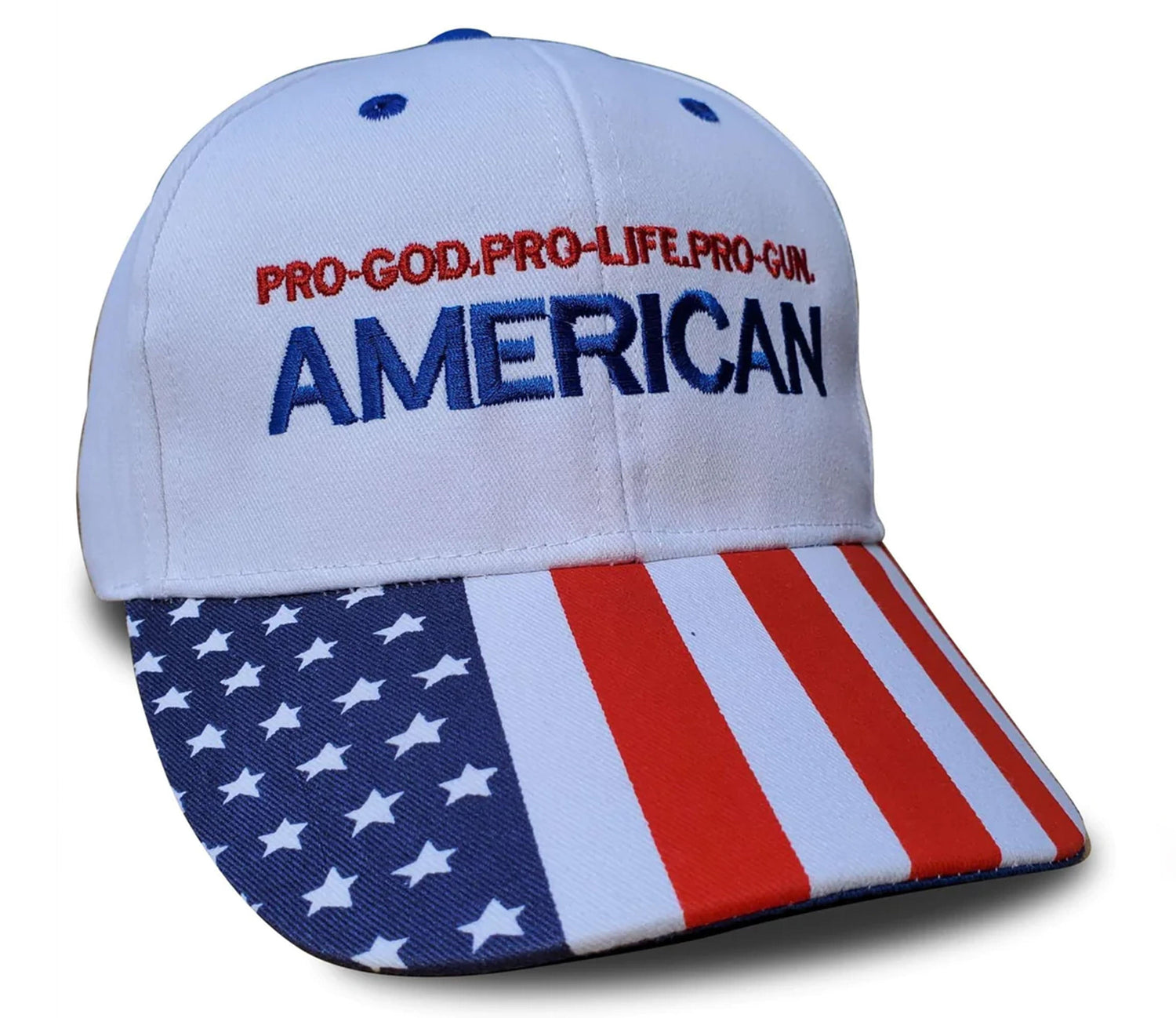 Pro God Pro Life Pro American Patriotic Hat