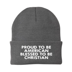 Proud To Be American Beanie