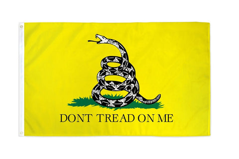 Don't Tread On Me Gadsden Flag 3x5ft (WH3) (OSSLN)