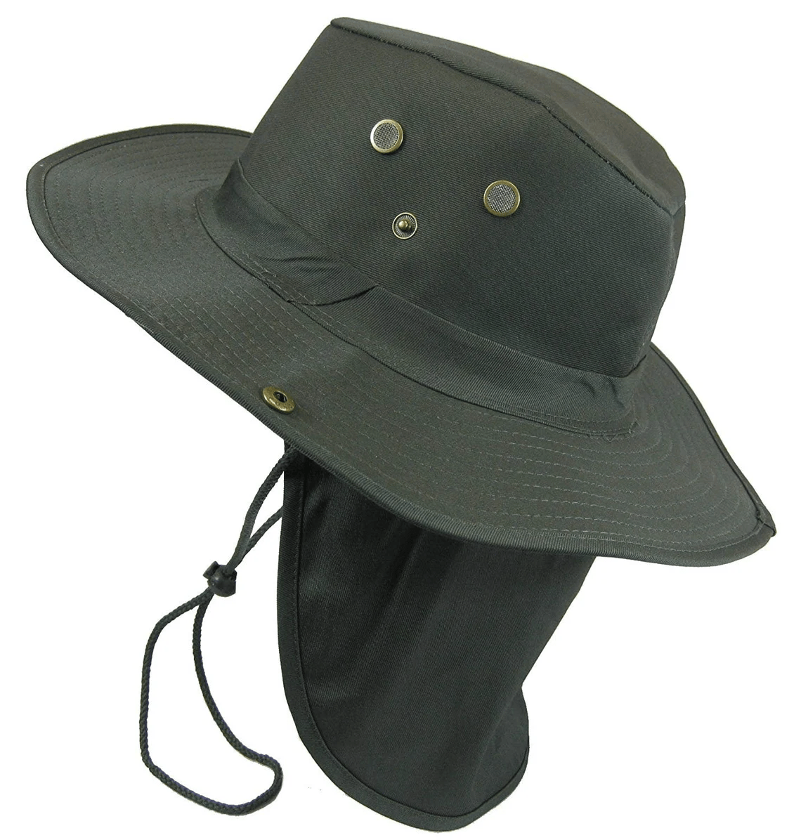 Wide Ear Neck Flap Cover for Cycling Hiking Camping Fishing Hat WH3