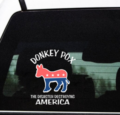 The Disease Destroying America Decal Sticker (LOF)