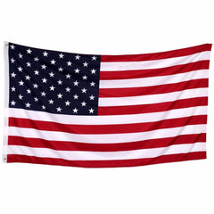 American Flag With Grommets US Flags (PM25)