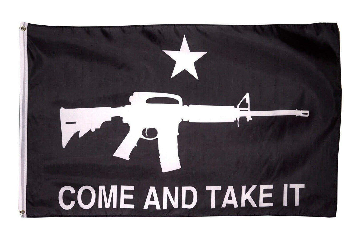 AR-15 Gun Come And Take It Flag 3x5 WH3